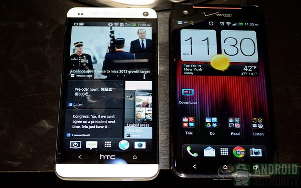 HTC One vs HTC Droid DNA: "Quái vật" đụng độ hàng khủng 1