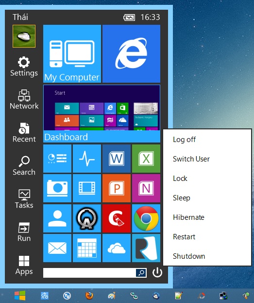 Start Menu Windows 8 đúng 'chất' cho màn hình cảm ứng 8