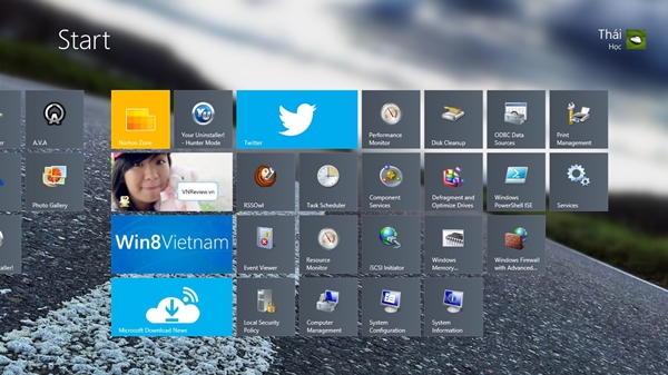 Hiển thị toàn bộ công cụ Windows Administrative vào Startscreen Windows 8 6