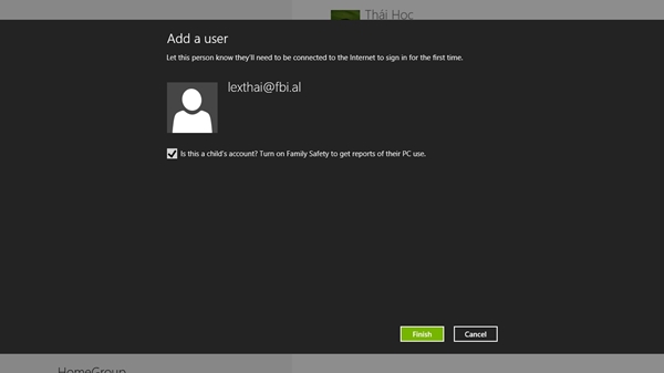 Sử dụng tính năng Family Safety để giới hạn người dùng trong Windows 8 3