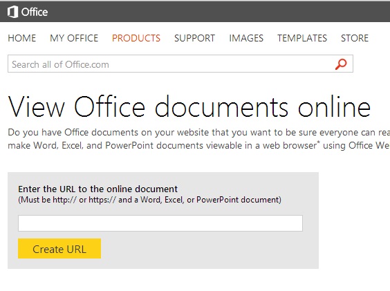 Xem các tài liệu Office trực tuyến thông qua dịch vụ của Microsoft 1