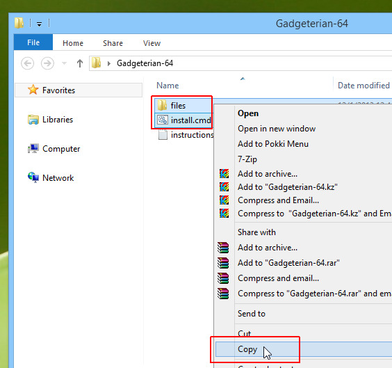 Mang tính năng Gadget của Windows 7 trở lại Windows 8 2