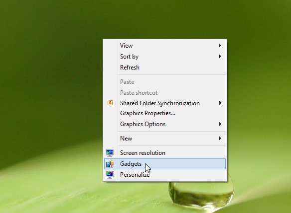 Mang tính năng Gadget của Windows 7 trở lại Windows 8 6
