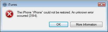 Sửa lỗi 3194 trong iTunes khi Downgrading hoặc Restoring Firmware iOS 1
