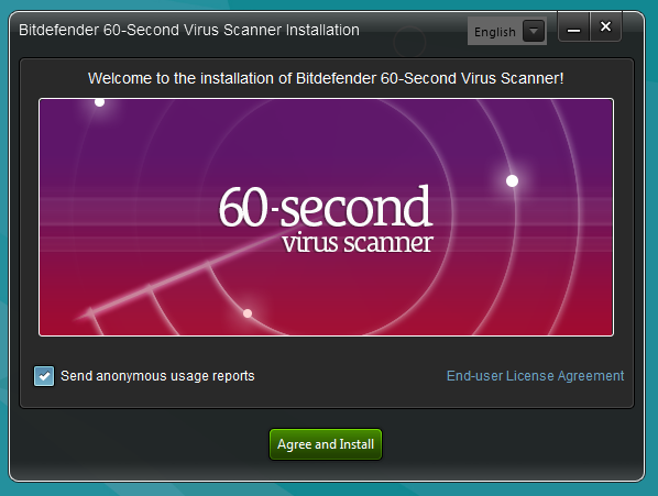 Bitdefender 60 Second Virus Scanner quét virus chỉ trong 60 giây 1