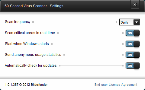 Bitdefender 60 Second Virus Scanner quét virus chỉ trong 60 giây 4