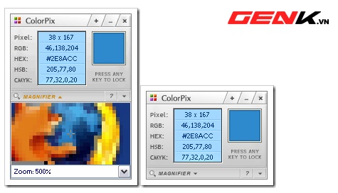 4 chương trình siêu nhỏ giúp lấy mã màu nhanh chóng 2