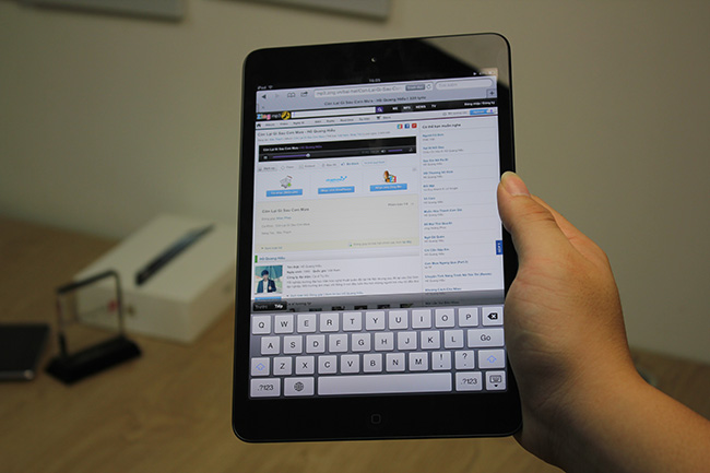 Cảm nhận iPad mini tại VN: M&aacute;y đẹp, m&agrave;n h&igrave;nh xấu 10