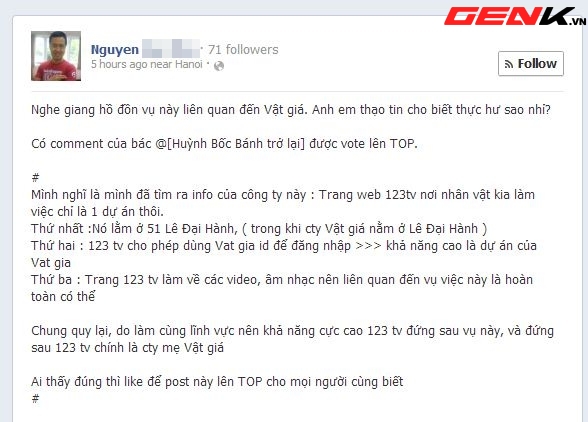 Cộng đồng mạng nghi ngờ “kẻ phá hoại Youtube Việt” là nhân viên 123tv 8