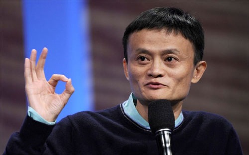 Tỷ phú Jack Ma, nhà sáng lập tập đoàn thương mại điện tử Alibaba.