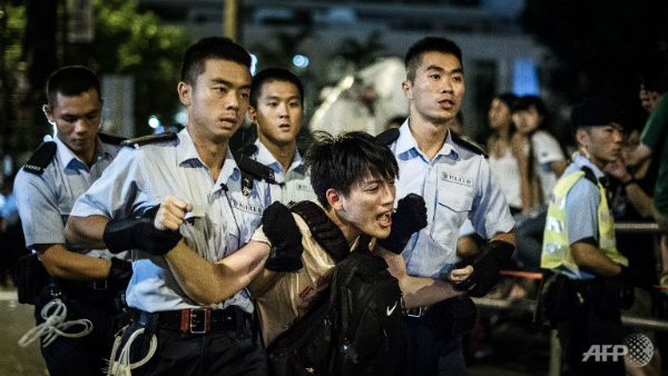 Biểu tình ở Hong Kong đòi dân chủ