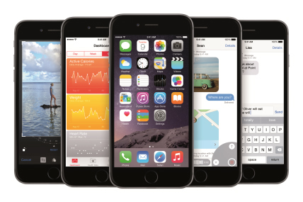 The iPhone 6 launch has sent Apple’s share of British smartphone sales up 10.4 percentage points.