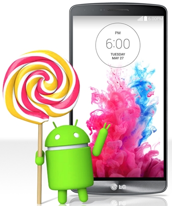 LG beats Samsung and others to the punch, brings Android 5.0 Lollipop to the G3 this week