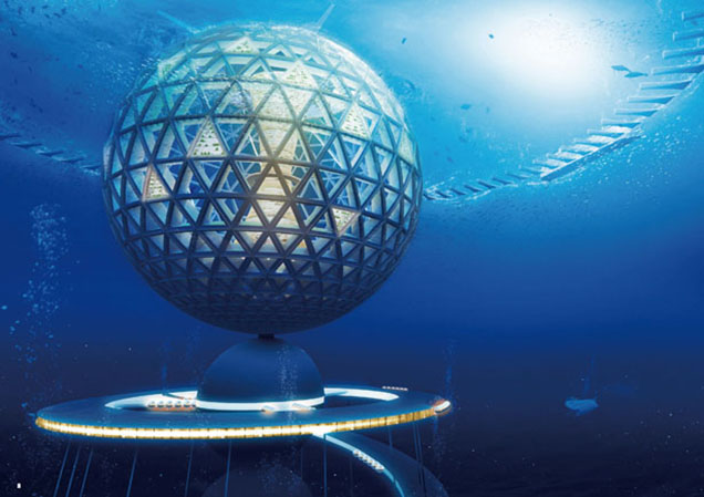 Underwater city could fit 5,000 people and draw energy from the seabed