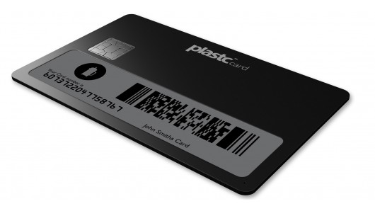 Thẻ Plastc có màn hình e-ink và một dải từ tính ghi lại 