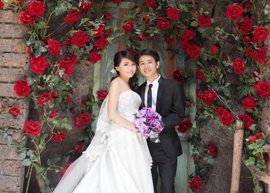 Ảnh cưới của Trần Minh Vương - Trương Thị Mỹ Linh. Ảnh: NVCC.