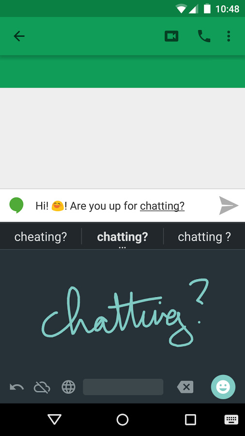 Google Handwriting Input - screenshot
