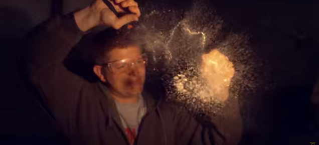 Watch Glass Explode at 130,000 Frames Per Second