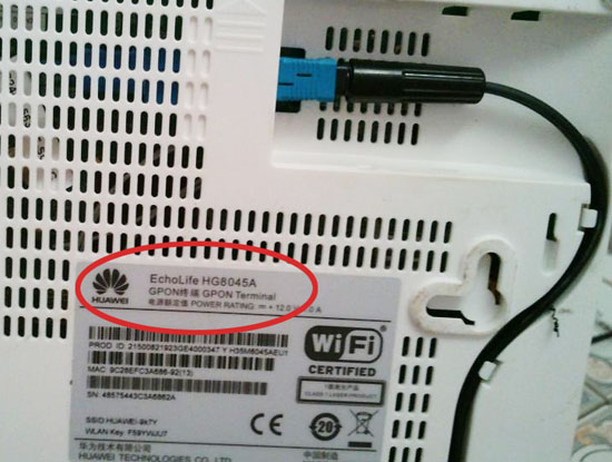 Modem HG8045A do Huawei sản xuất. Ảnh: Internet.