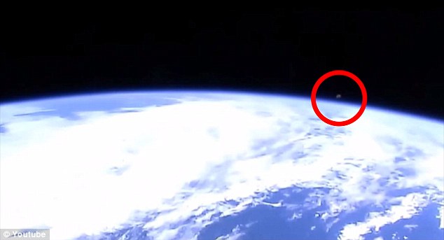 Last week, a grey object was seen coming up over the horizon and then disappearing moments before Nasa switched to a different camera. One possible is that it was a bit of debris that hit the lens, or even the moon