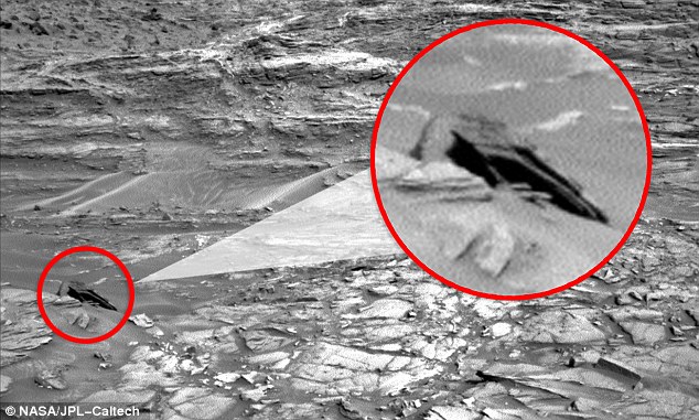Conspiracy theorists can&apos;t seem to get enough of the shadowy images sent by Nasa&apos;s Mars Curiosity Rover. In their latest &apos;discovery&apos;, they claim to have spotted the Star Destroyer from Star Wars
