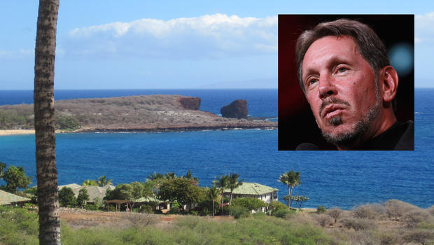 Đồng sáng lập Oracle là Larry Ellison đã bỏ ra 300 triệu USD để sở hữu 97% hòn đảo Lanai tại Hawaii.
