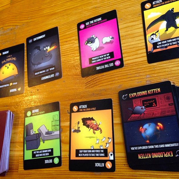 Exploding Kittens party game: $8,782,571