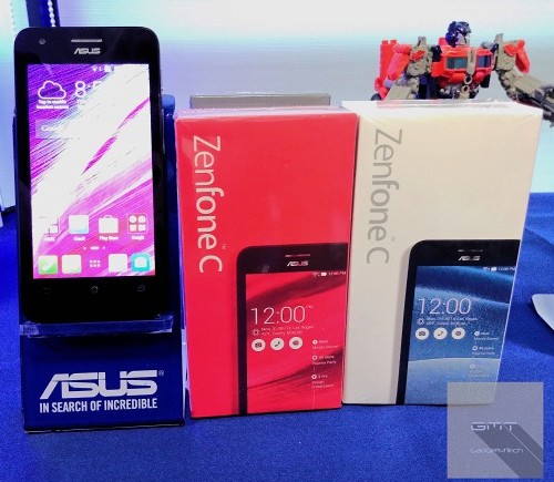 Asus, ZenFone C, smartphone giá rẻ