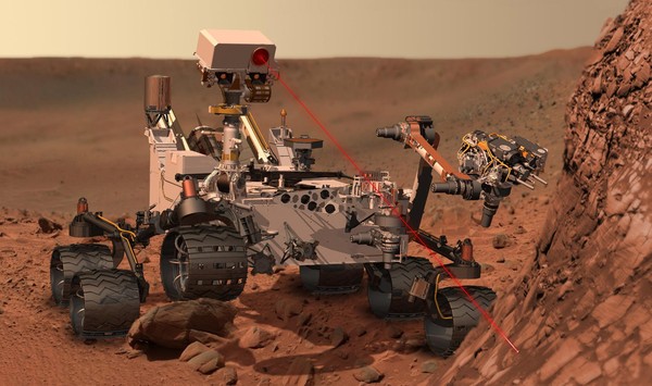  Robot tự hành tối tân nhất hiện nay của Trái đất - Curiosity. 