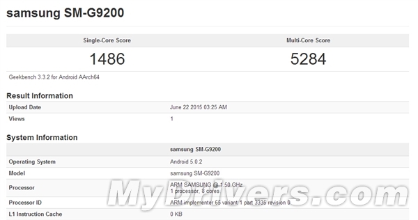 Exynos 7420 (Galaxy S6) results