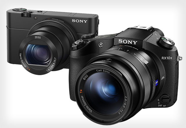 Bộ đôi Sony Cyber-shot RX100 IV và RX10 II.