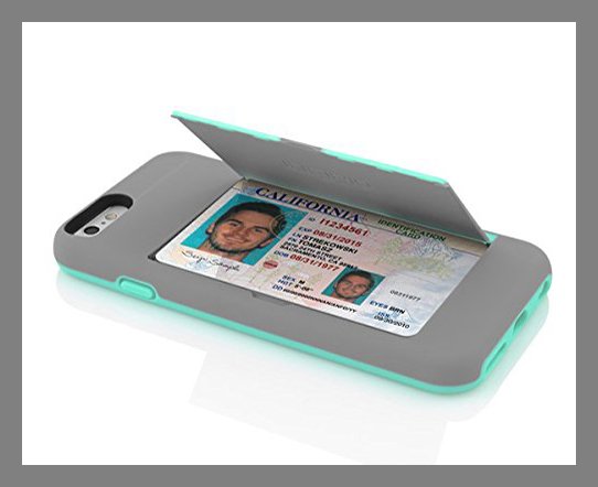 Chiếc ốp kiêm ví đựng thẻ này giúp tận dụng tối đa không gian trong ốp điện thoại.