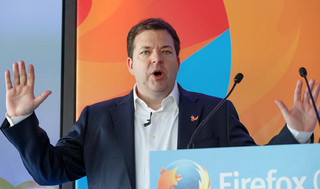 Chris Beard, CEO của Mozilla.