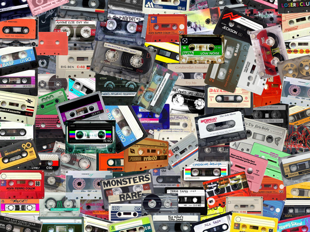 Băng Cassette rất thịnh hàng trong những năm 80, 90 thế kỷ trước.