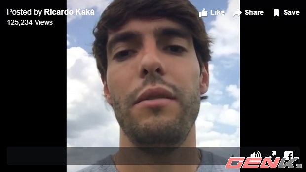 Đoạn video trực tiếp mới đây được cầu thủ nổi tiếng Ricardo Kaka chia sẻ khi đang di dạo.