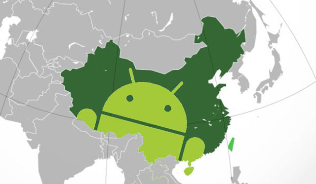 Android chiếm phần lớn ở Trung Quốc