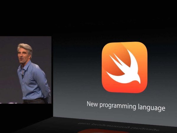 Craig Federighi - Phó Chủ tịch cấp cao phụ trách công nghệ phần mềm của Apple giới thiệu Swift tại WWDC 2014