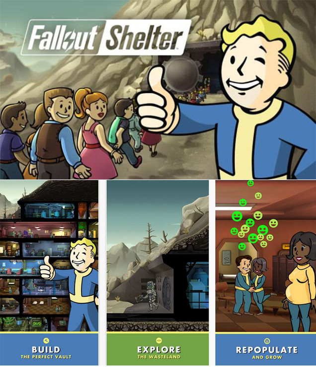 Trò chơi quen thuộc Fallout Shelter chuẩn bị phát hành trên iOS.