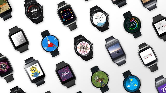 Có hàng tá mặt đồng hồ tuỳ biến cho Android Wear