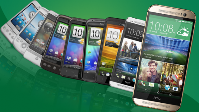 HTC với rất nhiều mẫu smartphone thành công