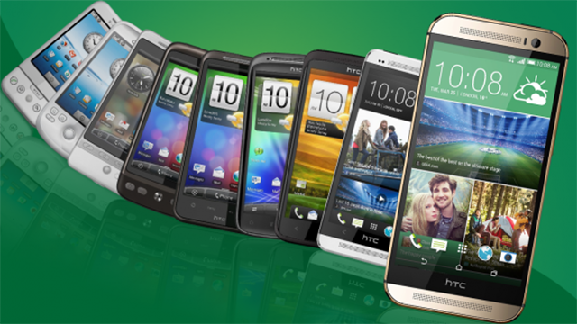 HTC với rất nhiều mẫu smartphone thành công HTC với rất nhiều mẫu smartphone thành công