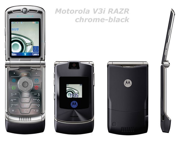 Motorola V3i RAZR vang bóng một thời.