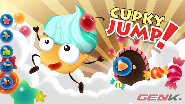 Giao diện rất vui tươi và đầy tính giải trí Giao diện rất vui tươi và đầy tính giải trí