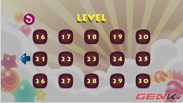 Có tổng cộng 30 màn, nhưng vượt qua hết thì quả thật là cao thủ Có tổng cộng 30 màn, nhưng vượt qua hết thì quả thật là cao thủ