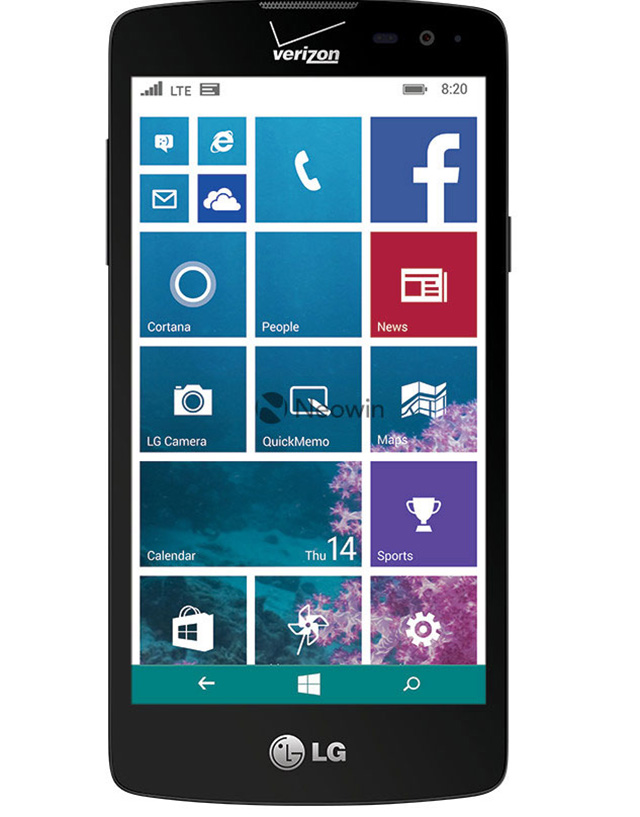 Hình ảnh rò rỉ rõ nét của smartphone LG chạy Windows Phone