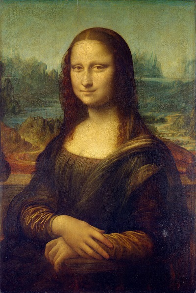 Bức vẽ nàng Mona Lisa.