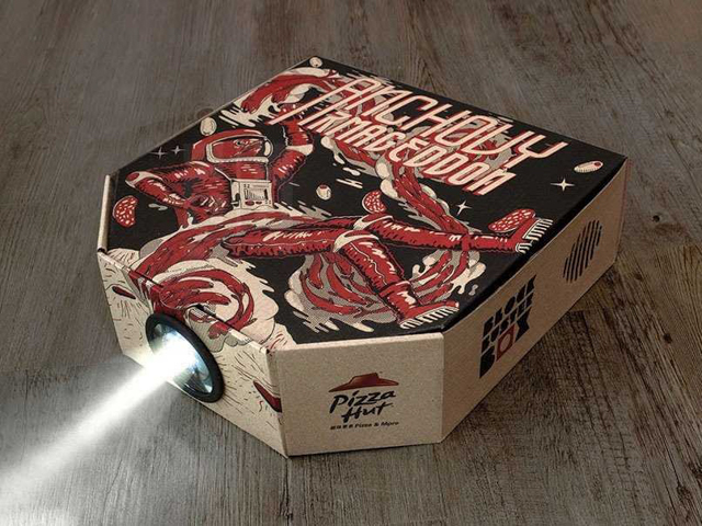 Đây không phải là một hộp bánh pizza thông thường!