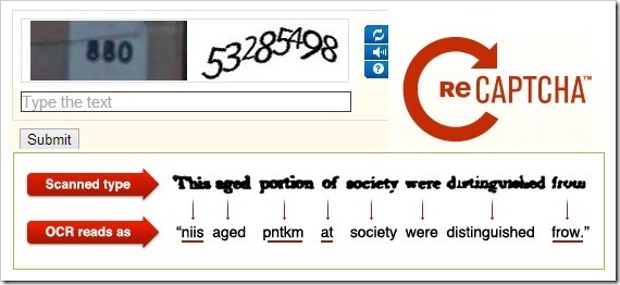reCAPTCHA - những đoạn mã xác nhận nổi tiếng