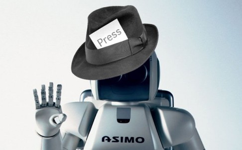  Trong tương lai không xa, chúng ta sẽ được đọc những bài báo chính thống do chính tay robot viết ra. 