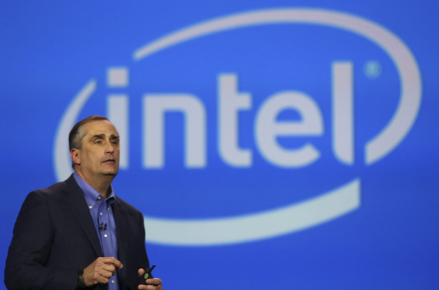 Ông Brian Krzanich, CEO của Intel.